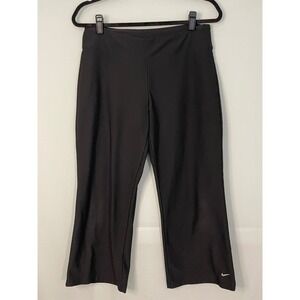 Nike‎ Dri-FIT Women's Black Athletic Pants Size M Athletic Workout Leggings